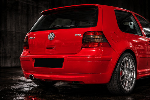 Golf heckansatz hecklippe - vw, 4
